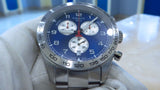 Buy Shop Tissot PRS 516 Chronograph Blue Dial Blue Steel Strap Watch for Men - T131.617.11.042.00 USA Online