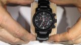 Buy Shop Burberry Sport Chronograph Black Dial Black Steel Strap Watch for Men - BU7703 USA Online