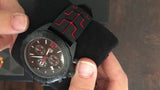Buy Shop Tag Heuer Formula 1 Manchester United Limited Edition Black Dial Black & Red Rubber Strap Watch for Men - CAZ101J.FT8027 USA Online