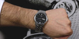 Buy Shop Tissot Automatics III Black Dial Silver Steel Strap Watch For Men - T065.430.11.051.00 USA Online
