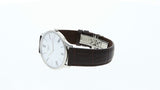 Buy Shop Tissot T Classic Tradition 5.5 Quartz White Dial Brown Leather Strap Watch For Men - T063.409.16.018.00 USA Online