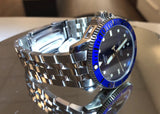 Buy Shop Tissot Seastar 1000 Powermatic 80 Blue Dial Silver Steel Strap Watch For Men - T120.407.11.041.00 USA Online
