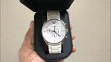 Buy Shop Emporio Armani Sport Chronograph White Dial White Silicone Strap Watch For Men - AR5859 USA Online