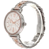 Buy Shop Michael Kors Sofie Chronograph White Dial Two Tone Steel Strap Watch For Women - MK4353 USA Online