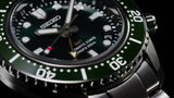 Buy Shop Seiko Prospex GMT Divers Automatic Marine Green Dial Silver Steel Strap Watch For Men - SPB381J1 USA Online