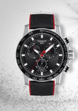 Buy Shop Tissot Supersport Vuelta Special Edition Chrono Black Dial Black Nylon Strap Watch for Men - T125.617.17.051.01 USA Online