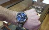 Buy Shop Tissot T Sport Chrono XL Classic Blue Dial Silver Steel Strap Watch For Men - T116.617.11.047.01 USA Online