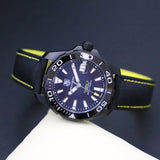 Buy Shop Tag Heuer Aquaracer Calibre 5 Automatic Black Dial Black Nylon Strap Watch for Men - WAY218A.FC6362 USA Online