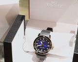 Tissot Seastar 1000 Powermatic 80 Blue Dial Black Rubber Strap Watch For Men - T120.407.17.041.00