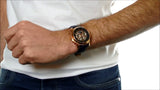 Buy Shop Fossil Grant Automatic Blue Dial Blue Leather Strap Watch for Men - ME3029 USA Online