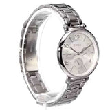 Buy Shop Fossil Jacqueline Silver Dial Silver Steel Strap Watch for Women - ES3664 USA Online