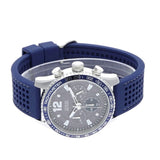 Buy Shop Guess Fleet Chronograph Black Dial Blue Rubber Strap Watch for Men - W0971G2 USA Online
