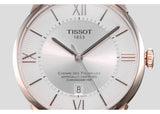 Buy Shop Tissot Chemin Des Tourelles Powermatic 80 Cosc Silver Dial Two Tone Steel Strap Watch For Men - T099.408.22.038.00 USA Online