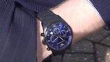 Buy Shop Emporio Armani Sportivo Chronograph Blue Dial Black Strap Watch For Men - AR5921 USA Online
