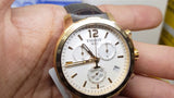 Buy Shop Tissot Quickster Chronograph 42mm White Dial Brown Leather Strap Watch For Men - T095.417.36.037.00 USA Online