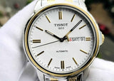 Tissot T Classic Automatics III White Dial Two Tone Steel Strap Watch For Men - T065.430.22.031.00