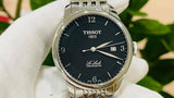 Buy Shop Tissot Le Locle Automatic Black Dial Silver Steel Strap Watch For Men - T006.408.11.057.00 USA Online