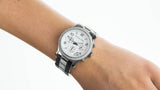 Buy Shop Michael Kors Runway White Dial Silver Steel Strap Watch for Women - MK5825 USA Online