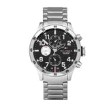 Buy Shop Tommy Hilfiger Cool Sport Multifunction Black Dial Silver Steel Strap Watch for Men - 1791141 USA Online
