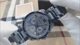 Buy Shop Michael Kors Brecken Chronograph Quartz Blue Dial Blue Steel Strap Watch For Men - MK6361 USA Online