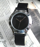 Buy Shop Marc Jacobs Blade Black Dial Black Leather Strap Watch for Women - MBM1205 USA Online