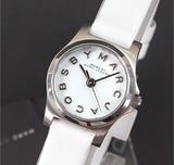 Buy Shop Marc Jacobs Henry Dinky White Dial White Leather Strap Watch for Women - MBM1234 USA Online