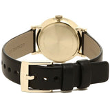 Buy Shop Marc Jacobs Baker Black Dial Black Leather Strap Watch for Women - MBM1273 USA Online