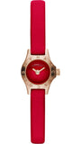Buy Shop Marc Jacobs Blade Red Dial Red Leather Strap Watch for Women - MBM1343 USA Online