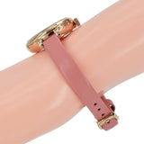 Buy Shop Marc Jacobs Sally White Dial Orange Leather Strap Watch for Women - MBM1355 USA Online