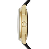 Buy Shop Marc Jacobs Tether Black Dial Black Leather Strap Watch for Women - MBM1376 USA Online