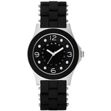 Buy Shop Marc Jacobs Pelly Black Dial Black Silicone Strap Watch for Women - MBM2541 USA Online