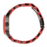 Buy Shop Marc Jacobs Pelly Red Dial Red Silicone Strap Watch for Women - MBM2590 USA Online