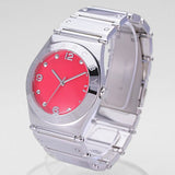 Buy Shop Marc Jacobs Classic Red Dial Silver Steel Strap Watch for Women - MBM3031 USA Online