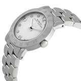 Buy Shop Marc Jacobs Amy White Dial Silver Steel Strap Watch for Women - MBM3054 USA Online