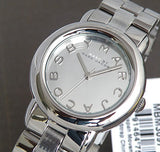 Buy Shop Marc Jacobs Marc Silver Dial Silver Steel Strap Watch for Women - MBM3173 USA Online