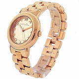 Buy Shop Marc Jacobs Marci Rose Gold Dial Rose Gold Steel Strap Watch for Women - MBM3099 USA Online