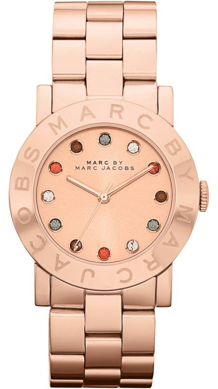Buy Shop Marc Jacobs Blade Rose Gold Dial Rose Gold Steel Strap Watch for Women - MBM3142 USA Online