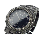 Buy Shop Marc Jacobs Marci Black Dial Black Steel Dial Strap Watch for Women - MBM3193 USA Online