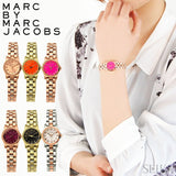Buy Shop Marc Jacobs Henry Dinky Red Dial Gold Steel Strap Watch for Women - MBM3202 USA Online