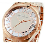 Buy Shop Marc Jacobs Henry Rose Gold Dial Rose Gold Steel Strap Watch for Women - MBM3207 USA Online