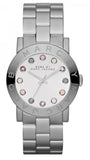 Buy Shop Marc Jacobs Amy Dexter Silver Dial Silver Steel Strap Watch for Women - MBM3214 USA Online
