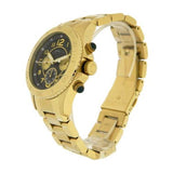 Buy Shop Marc Jacobs Rock Chronograph Green Dial Gold Steel Strap Watch for Women - MBM3252 USA Online