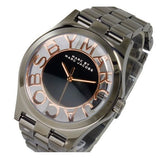 Buy Shop Marc Jacobs Henry Skeleton Black Dial Black Steel Strap Watch for Women - MBM3254 USA Online