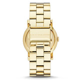 Buy Shop Marc Jacobs Amy Black Dial Gold Steel Strap Watch for Women - MBM3273 USA Online