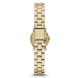 Buy Shop Marc Jacobs Amy Mother of Pearl Black Dial Gold Steel Strap Watch for Women - MBM3275 USA Online