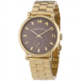 Buy Shop Marc Jacobs Baker Grey Dial Gold Steel Strap Watch for Women - MBM3281 USA Online