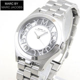 Buy Shop Marc Jacobs Henry White Dial Silver Steel Strap Watch for Women - MBM3291 USA Online