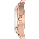 Buy Shop Marc Jacobs Henry Rose Gold Dial Rose Gold Steel Strap Watch for Women - MBM3296 USA Online