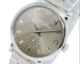 Buy Shop Marc Jacobs Baker Brown Dial Silver Steel Strap Watch For Women - MBM3329 USA Online