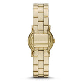 Buy Shop Marc Jacobs Amy Black Dial Gold Steel Strap Watch for Women - MBM3336 USA Online